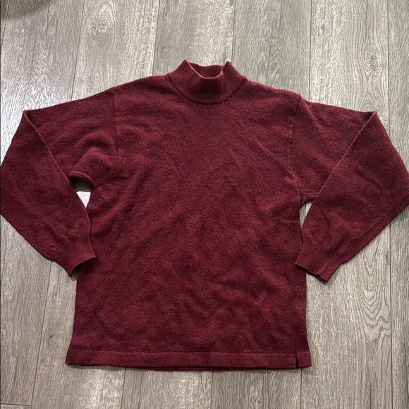paolo valenzi Sweaters - Women’s Paola Valenzi maroon wool cashmere blend sweater S